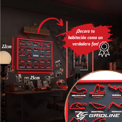 Calendario de circuitos | Temporada 2026