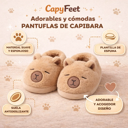 CapyFeet - Pantuflas de Capibara